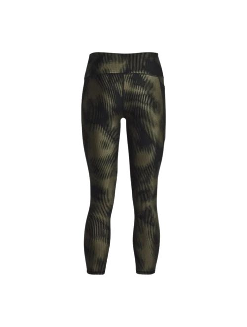 Calça Legging Under Armour 7/8 HeatGear Feminina - Verde/Preta