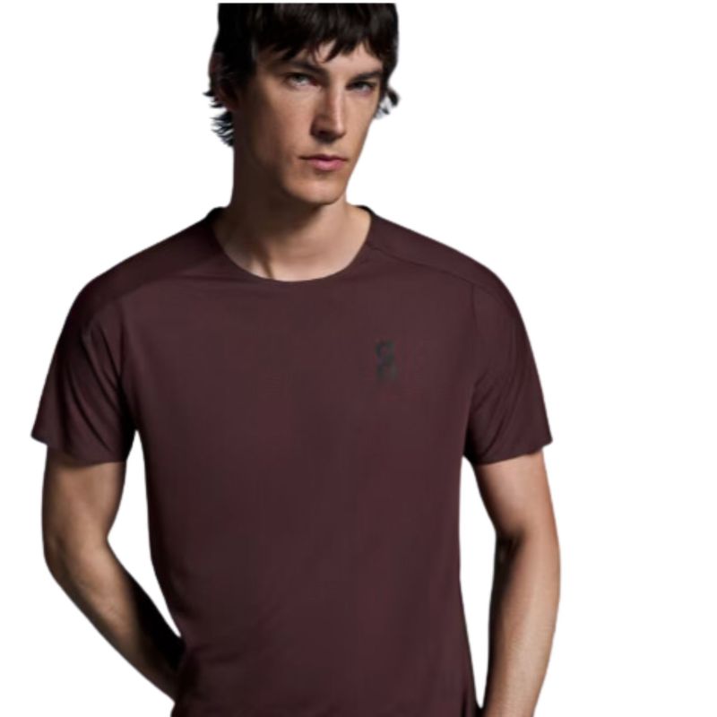 camiseta-on-running-performance-t-masculina-bordo
