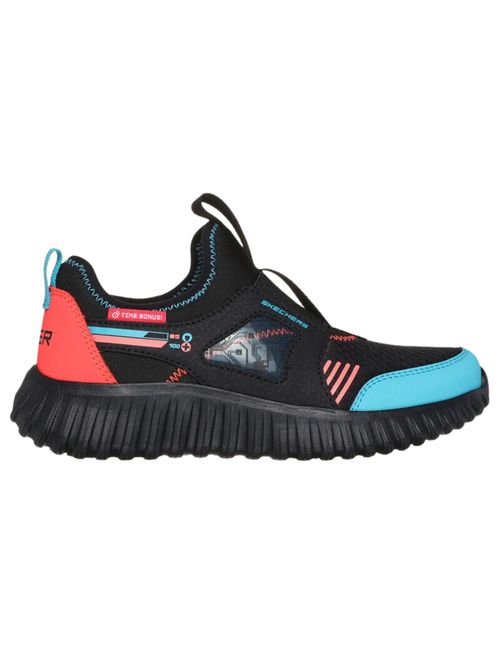 Tênis Skechers Depth Charge 2.0 - Tec Infantil - Preto/Azul