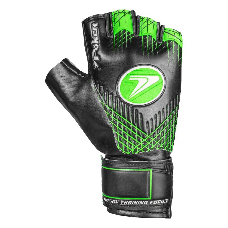 Luva-Futsal-Poker-Training-Focus-Unissex---Verde-Preta