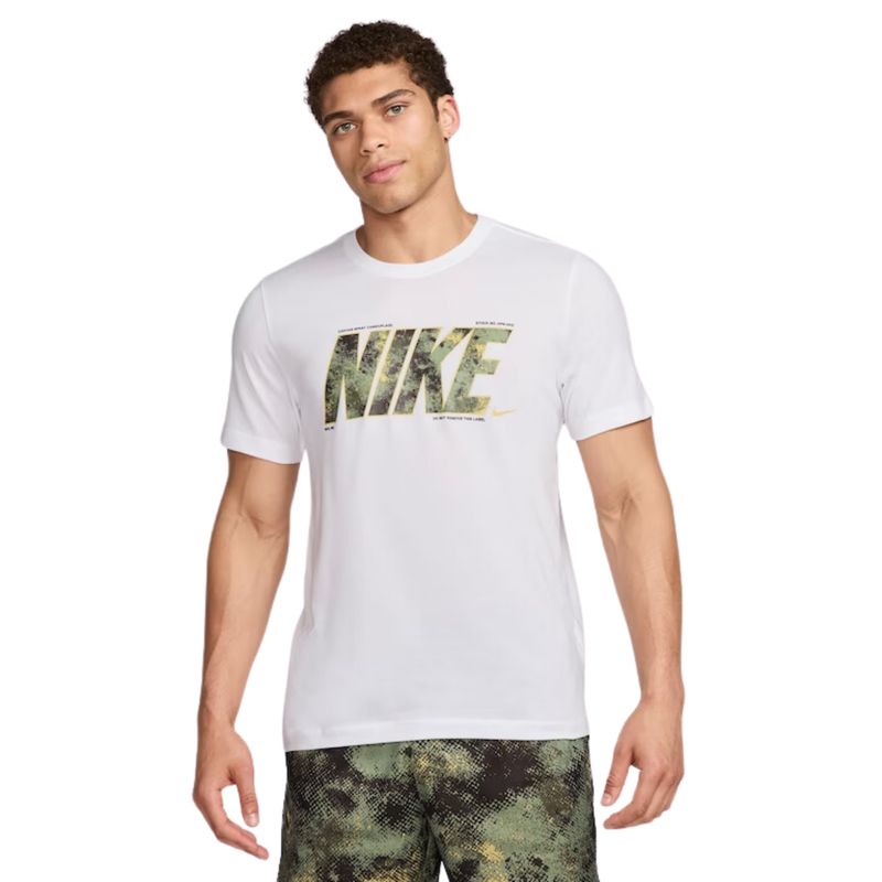 Camiseta-Nike-Dri-Fit-Masculina---Branca
