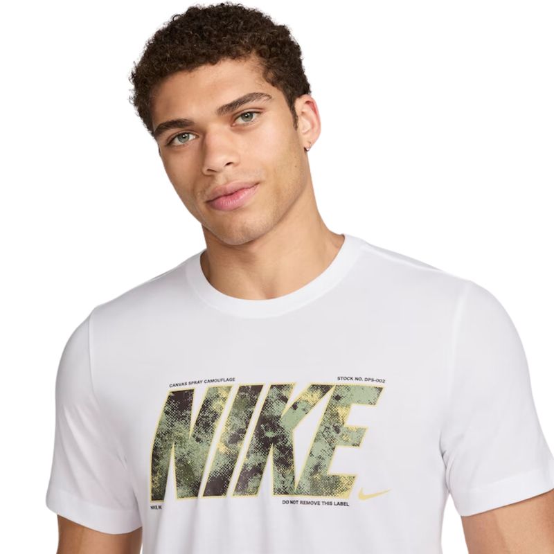 Camiseta-Nike-Dri-Fit-Masculina---Branca