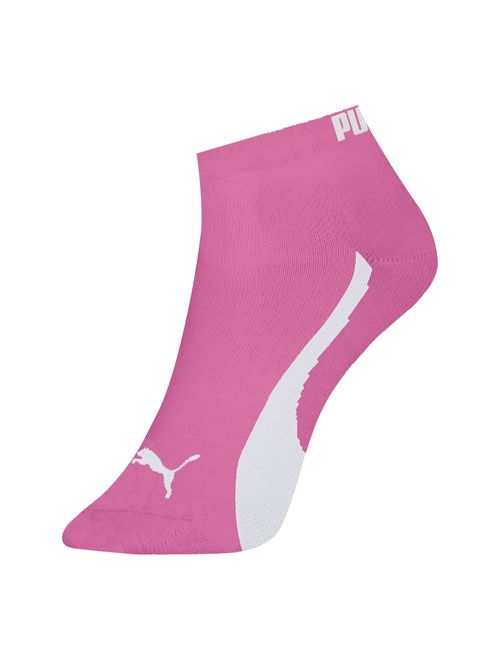 Kit Meias Sapatilha Puma 3 Pares Feminina - Bege/Rosa