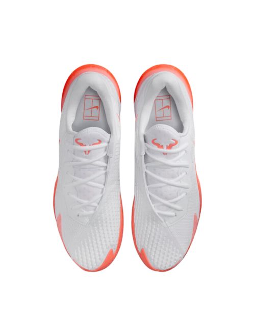 Tênis Nike Zoom Vapor Cage 4 Rafa Masculino - Branco/Salmão