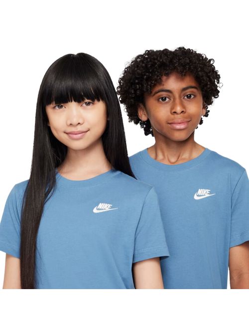Camiseta Nike Sportswear Futura Infantil - Azul