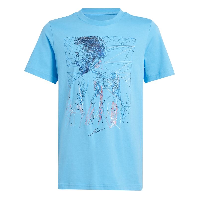 Camiseta-Messi-Adidas-Infantil---Azul-Claro