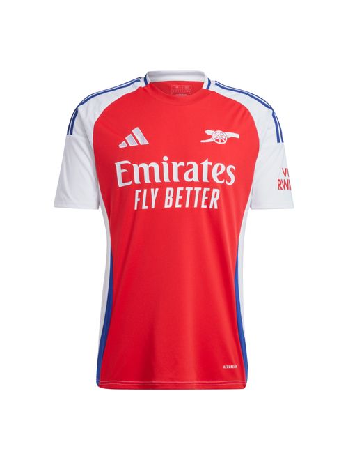 Camisa Arsenal I 2024/25 Adidas Torcedor Masculina - Vermelha/Branca