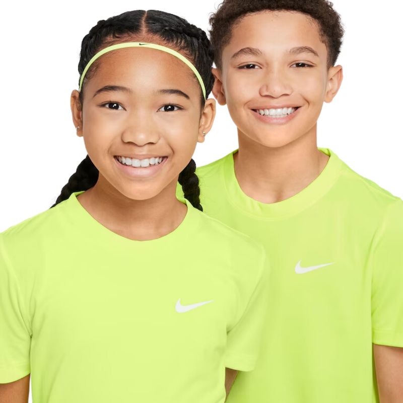 Camiseta-Nike-Dri-Fit-Swoosh-Infantil---Amarela