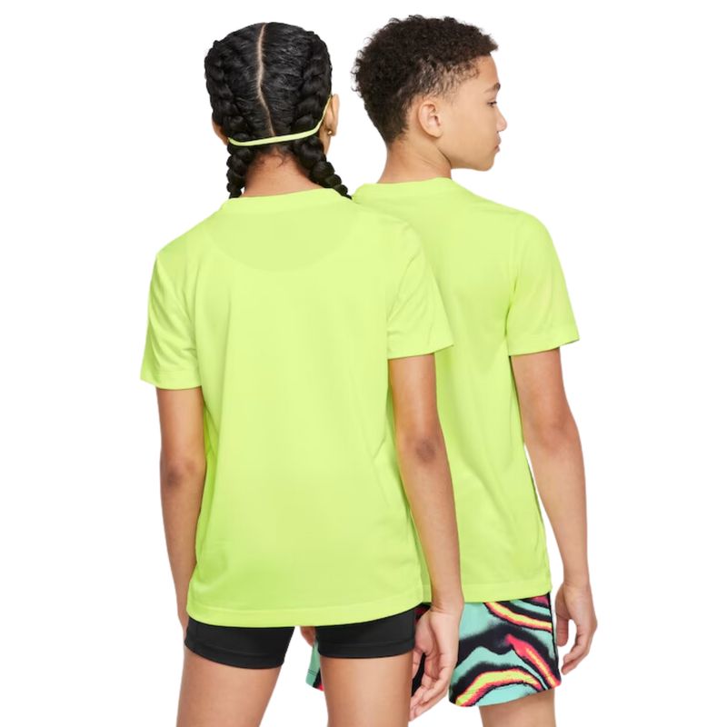 Camiseta-Nike-Dri-Fit-Swoosh-Infantil---Amarela