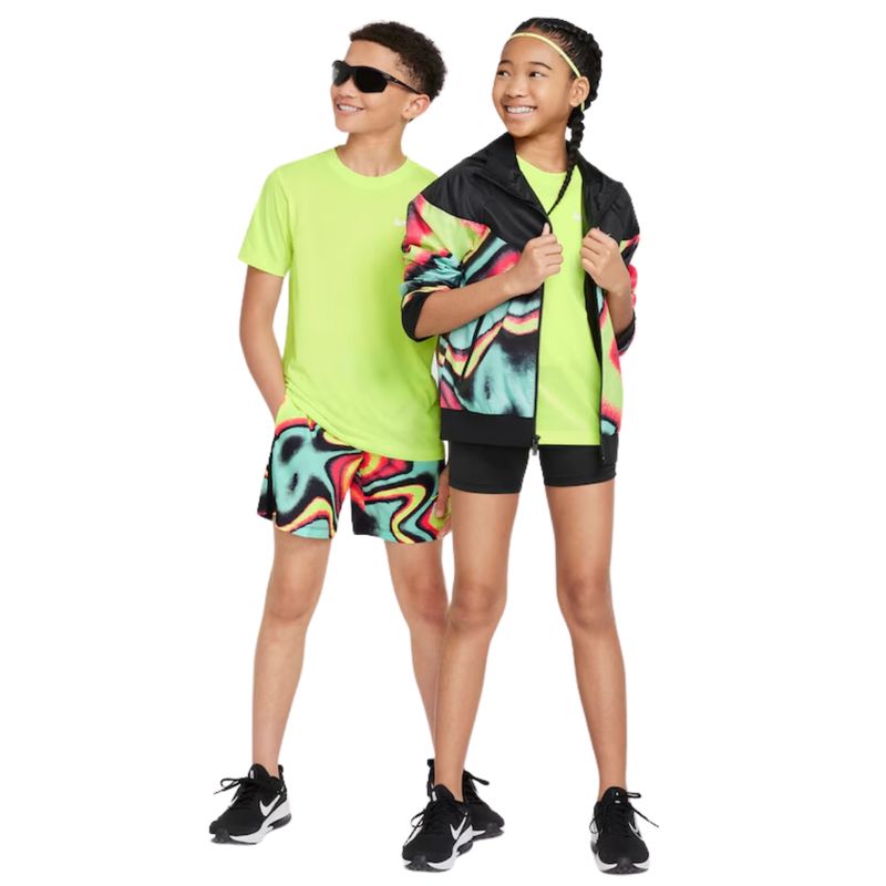 Camiseta-Nike-Dri-Fit-Swoosh-Infantil---Amarela