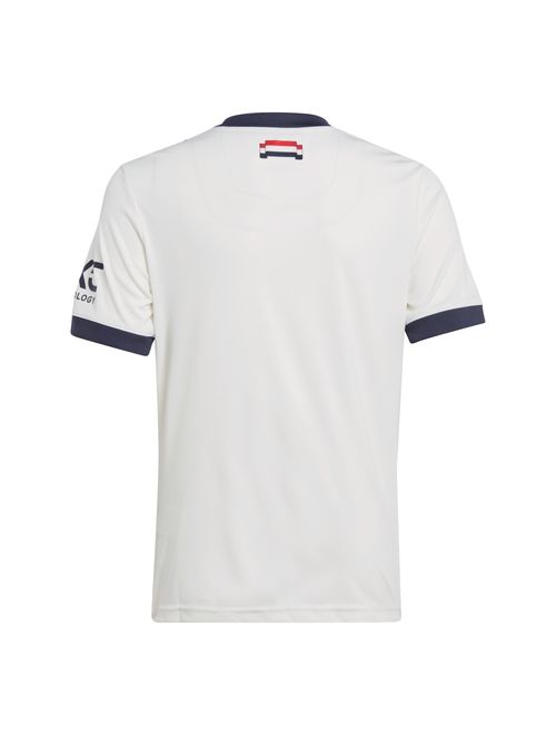 Camisa Manchester United III 2024/25 Adidas Infantil - Branca