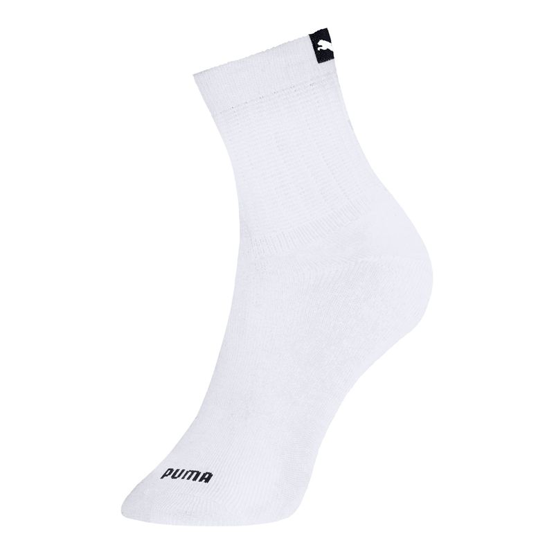 Kit-Meia-Cano-Medio-Puma-2-Pares-Pares-Unissex---Branca