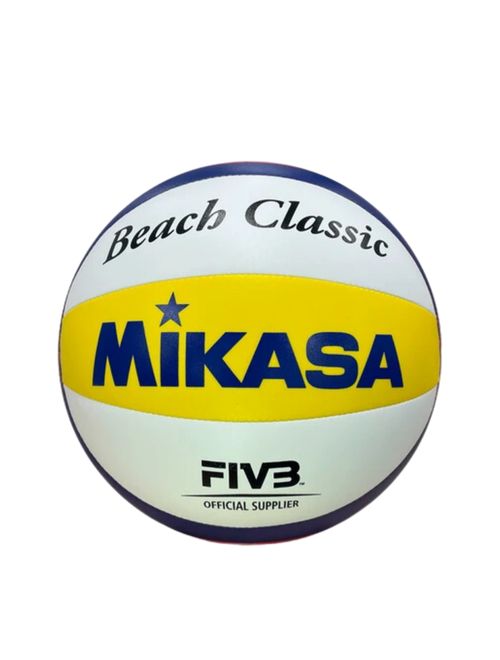 Bola De Vôlei De Praia Mikasa Bv552C Unissex - Branca/Azul