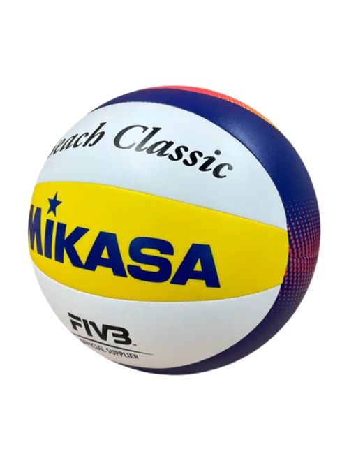 Bola De Vôlei De Praia Mikasa Bv552C Unissex - Branca/Azul