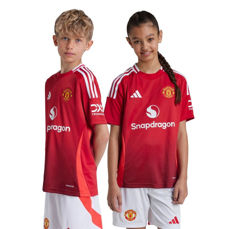 Camisa-1-Manchester-United-24-25-Adidas-Torcedor-Infantil---Vermelha