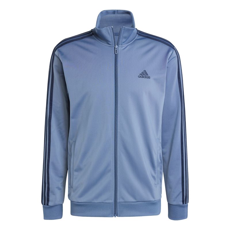 Agasalho-Adidas-Malha-Basic-3-Stripes-Masculino---Azul