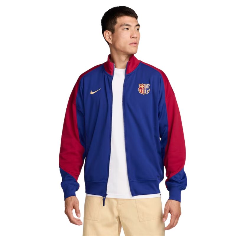 Jaqueta-Nike-Barcelona-Hino-Masculino---Azul-Marinho-Vermelho