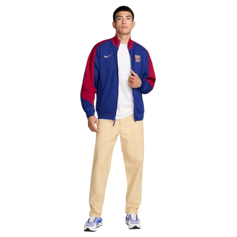 Jaqueta-Nike-Barcelona-Hino-Masculino---Azul-Marinho-Vermelho