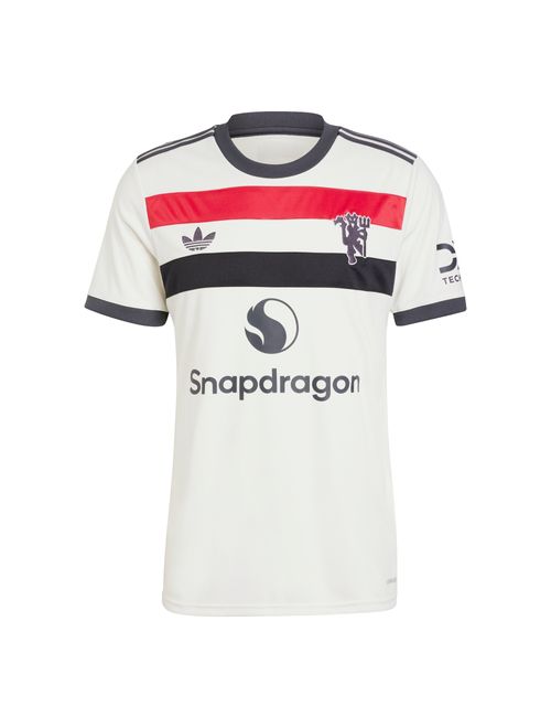Camisa Manchester United III 2024/25 Adidas Torcedor Masculina - Branca