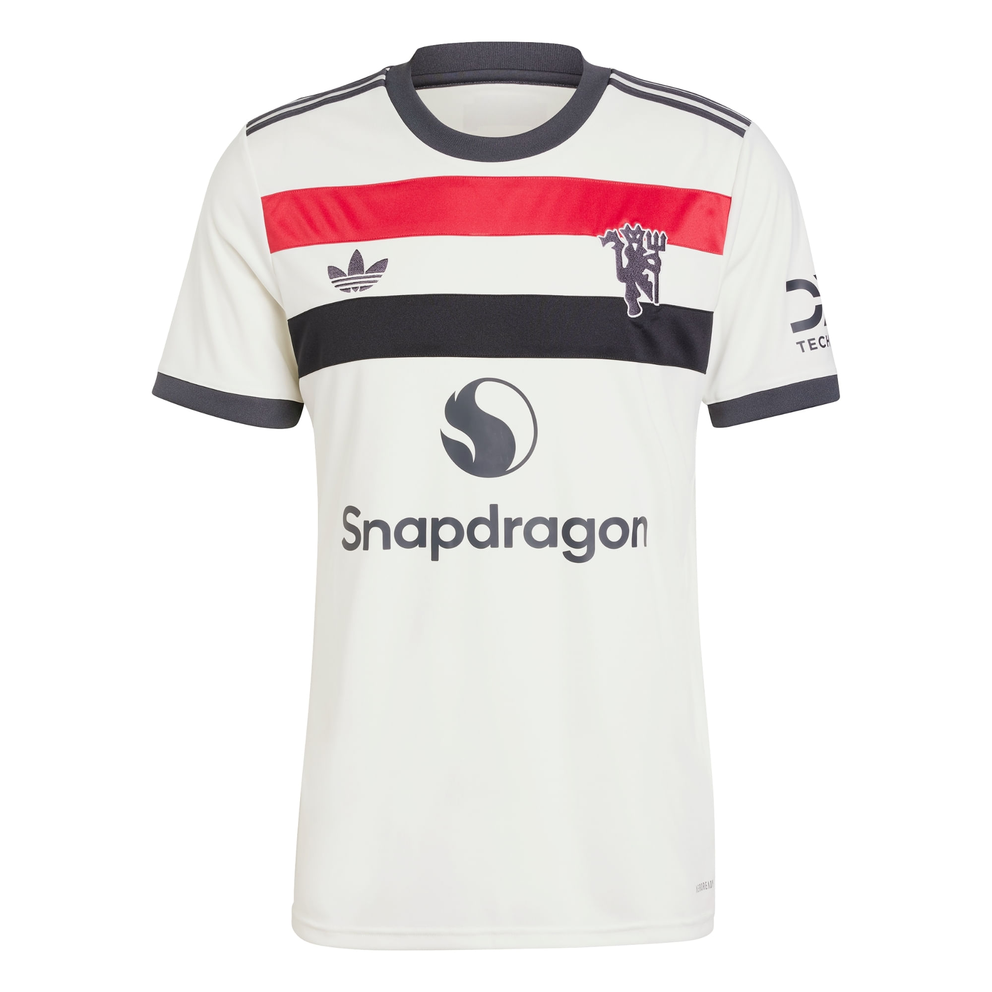 Camisa Manchester United III 2024/25 Adidas Torcedor Masculina - Branca