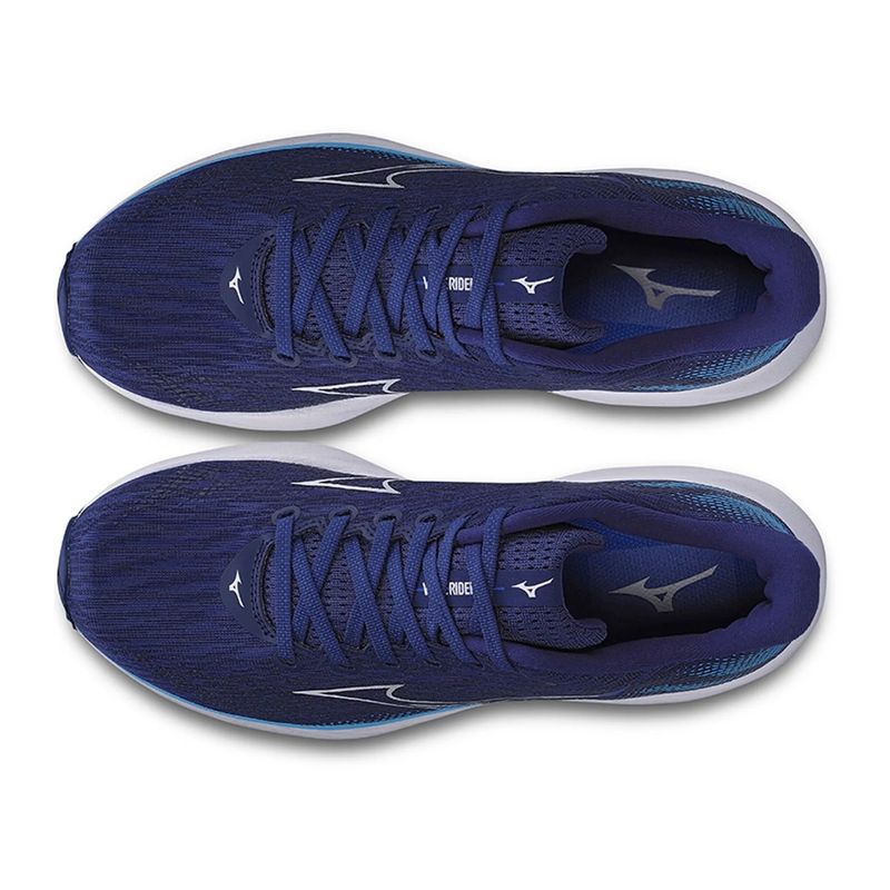 Tenis-Mizuno-Wave-Rider-28-Masculino---Azul-Marinho
