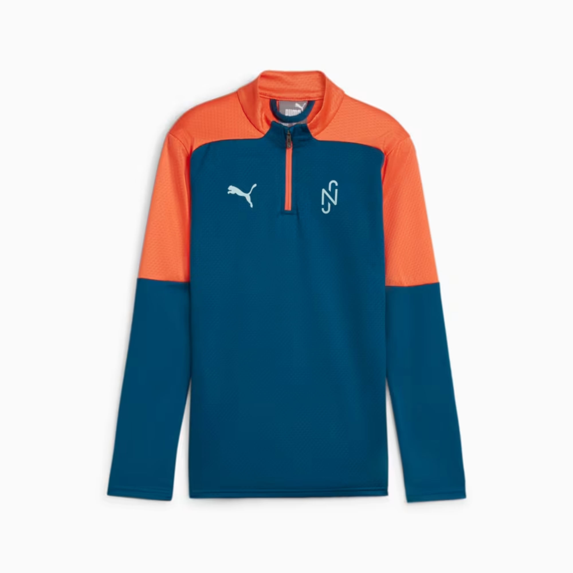 Blusão Puma Neymar Jr Infantil - Azul/Laranja