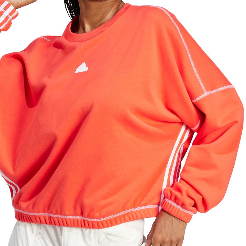 Moletom-Adidas-All-Gender-Anti-Microbial-Express-Feminino---Laranja