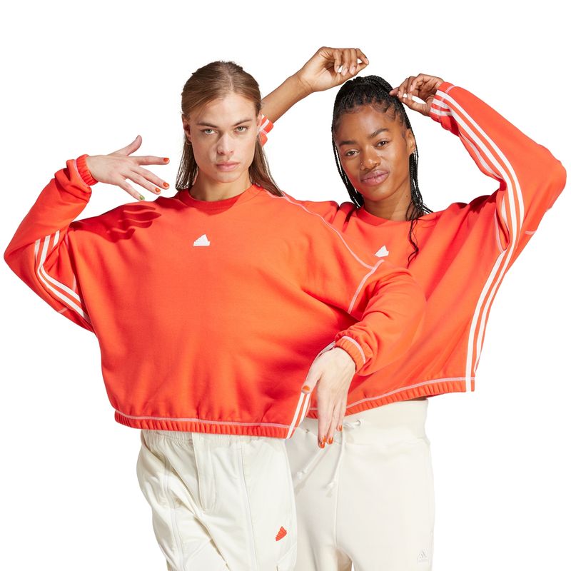 Moletom-Adidas-All-Gender-Anti-Microbial-Express-Feminino---Laranja