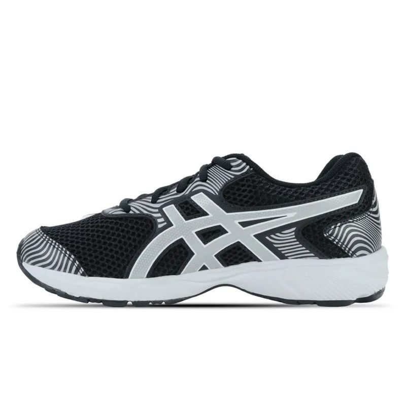 Tenis-ASICS-Buzz-4-Infantil---Preto-cinza