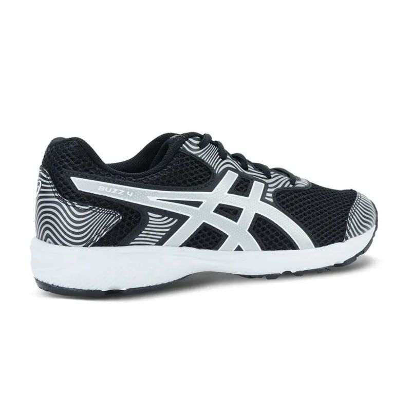 Tenis-ASICS-Buzz-4-Infantil---Preto-cinza