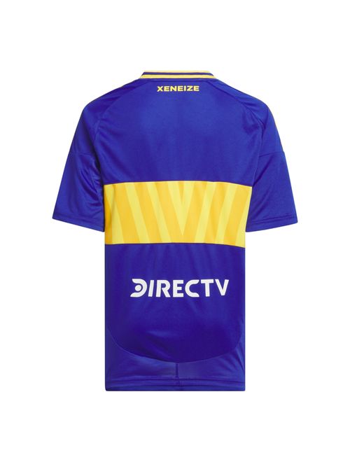 Camisa Boca Juniors I 2024/25 Adidas Infantil - Azul/Amarelo