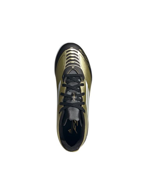 Chuteira Society Adidas Messi F50 Club Infantil - Dourada