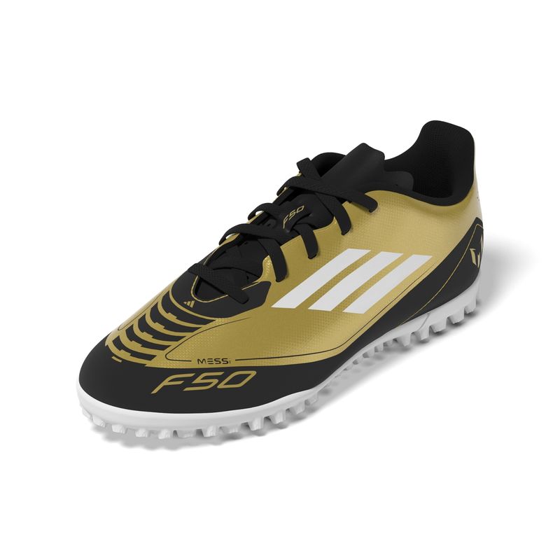 Chuteira-Messi-F50-Club-Adidas-Society-Infantil-Infantil---Dourada