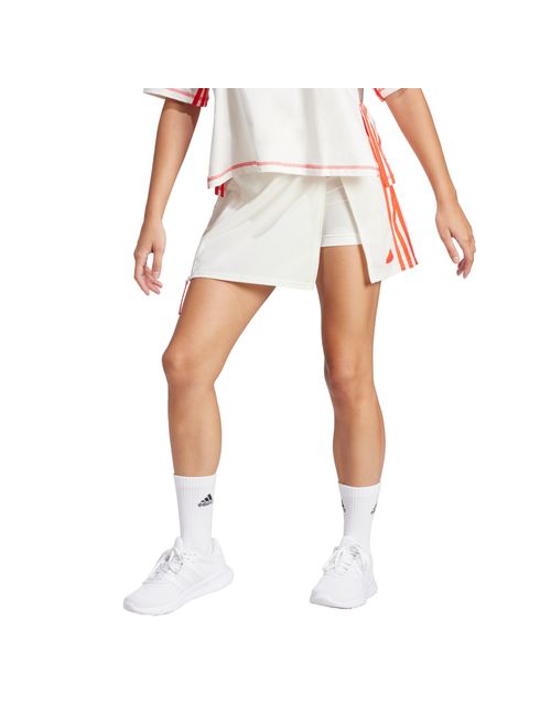 Shorts-Saia Adidas All-Gender Express Feminino - Branco