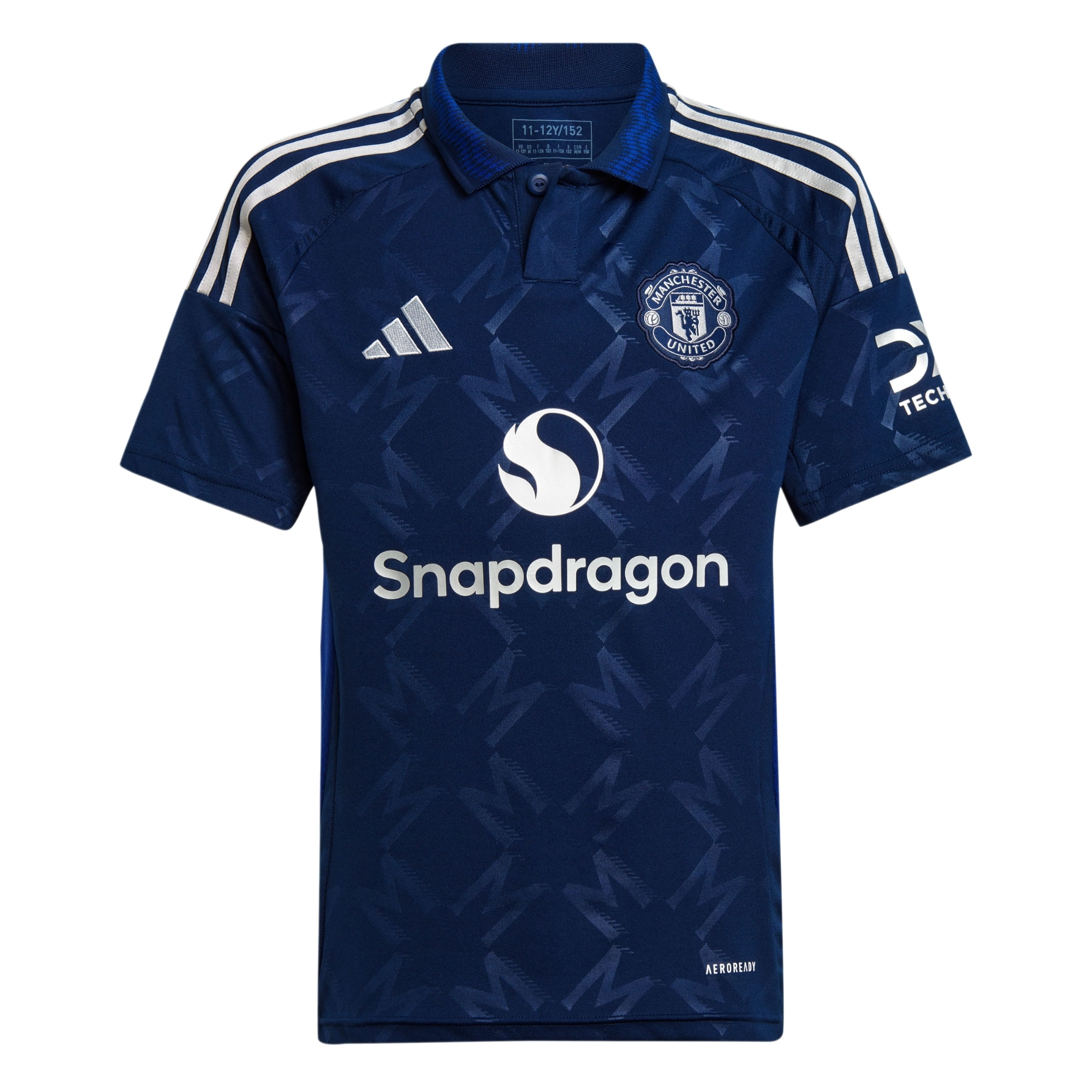 Camisa Manchester United II 2024/25 Adidas Infantil - Roxa