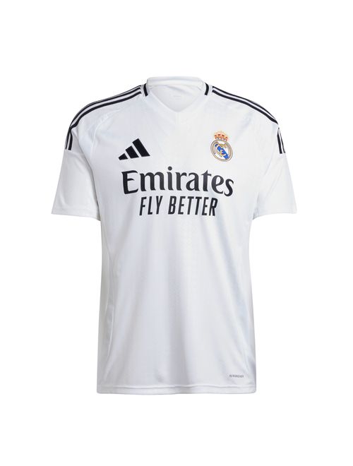 Camisa Real Madrid I 2024/25 Adidas Torcedor Masculina - Branca