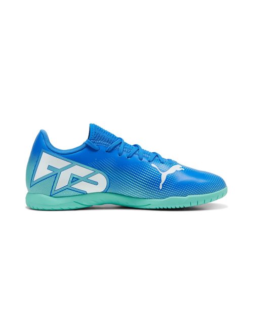 Chuteira Futsal Puma Future 7 Play Masculina - Azul