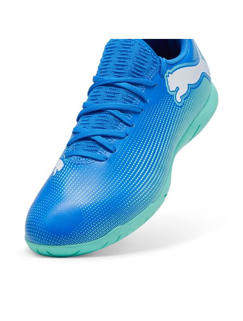 Chuteira Futsal Puma Future 7 Play Masculina - Azul