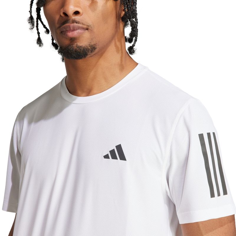 Camiseta-Adidas-Own-The-Run-Masculina---Branca