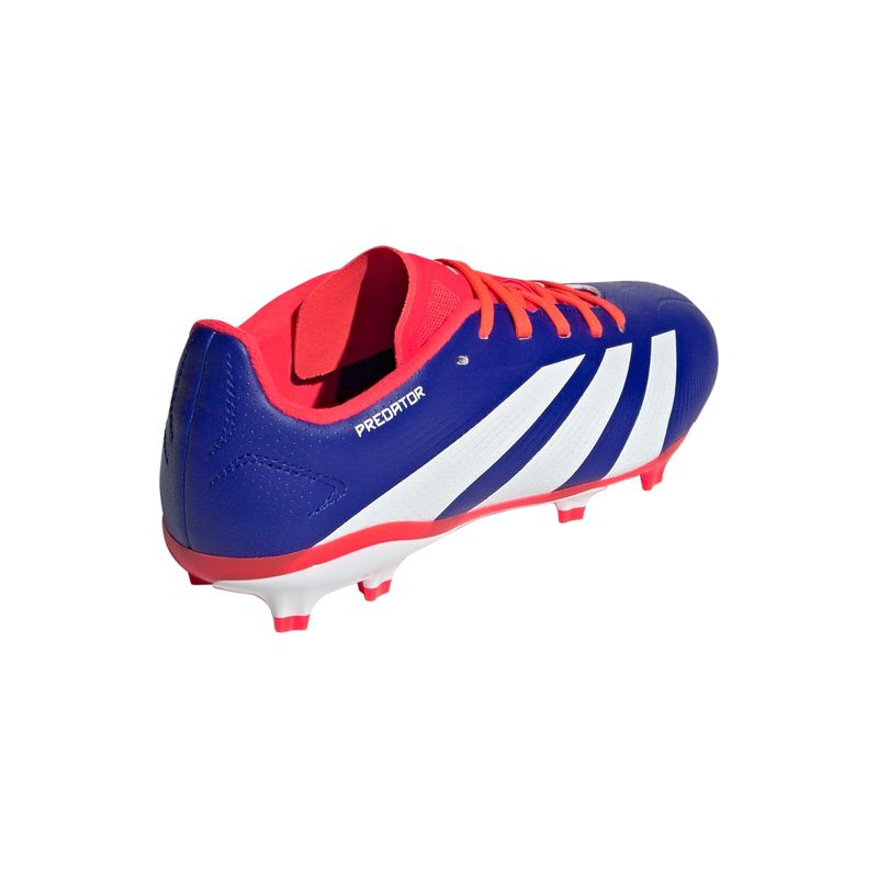 Chuteira-Predator-League-Adidas-Campo-Infantil---Azul-Vermelha
