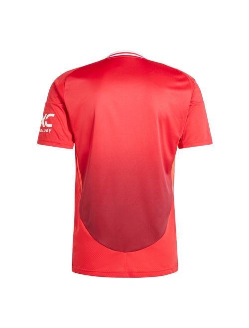 Camisa Manchester United I 2024/25 Adidas Torcedor Masculina - Vermelha