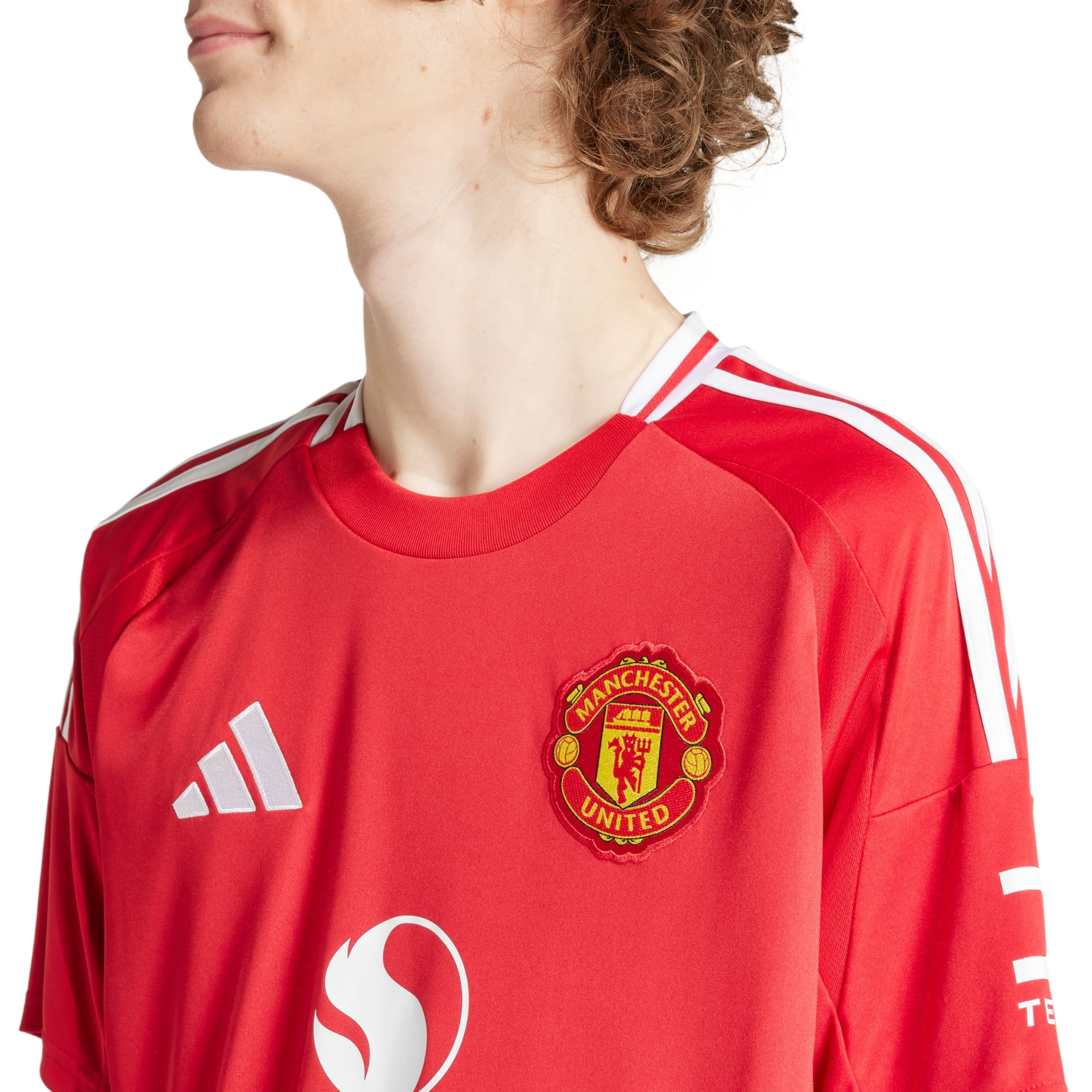Camisa Manchester United I 2024/25 Adidas Torcedor Masculina