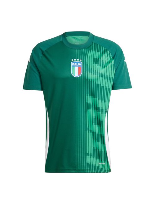 Camisa Itália 2024/25 Adidas Pré-Jogo Masculina - Verde