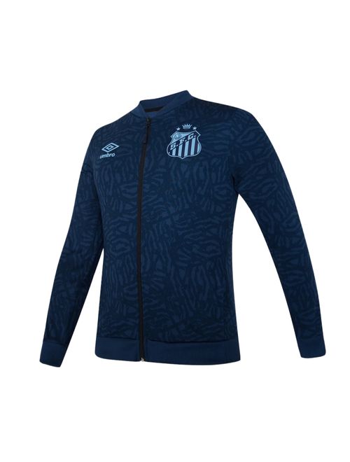 Jaqueta Santos 2024 Umbro Hino Masculina - Azul