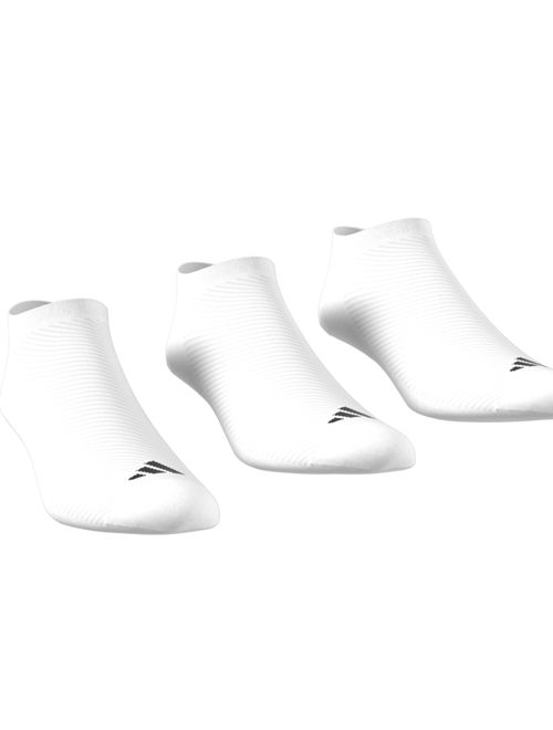 Kit Meias Adidas Sportswear 3 Pares Unissex - Branca