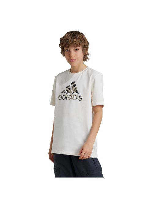 Camiseta Adidas Disney Rei Leão Infantil - Off White
