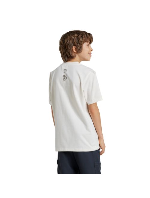 Camiseta Adidas Disney Rei Leão Infantil - Off White