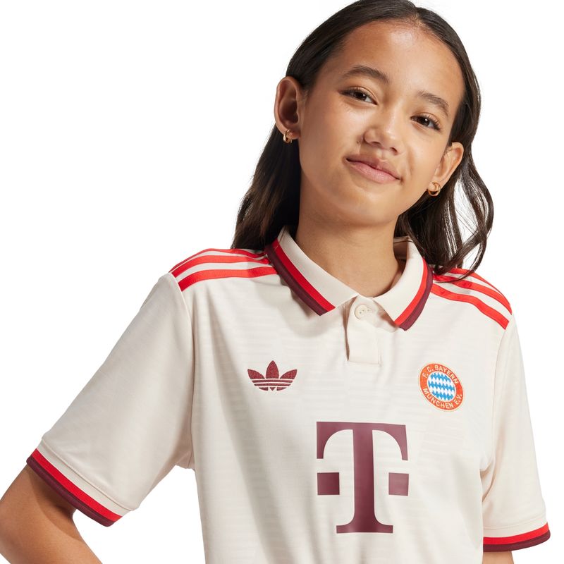 Camisa-3-FC-Bayern-24-25-Adidas-Infantil---Off-White
