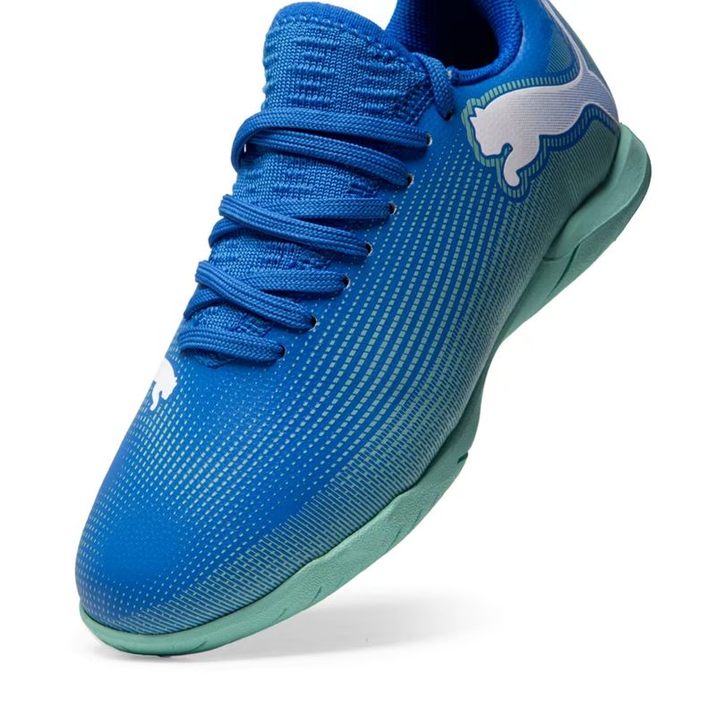 Chuteira-Futsal-puma-FUTURE-7-PLAY-PS-BDP-infantil---azul