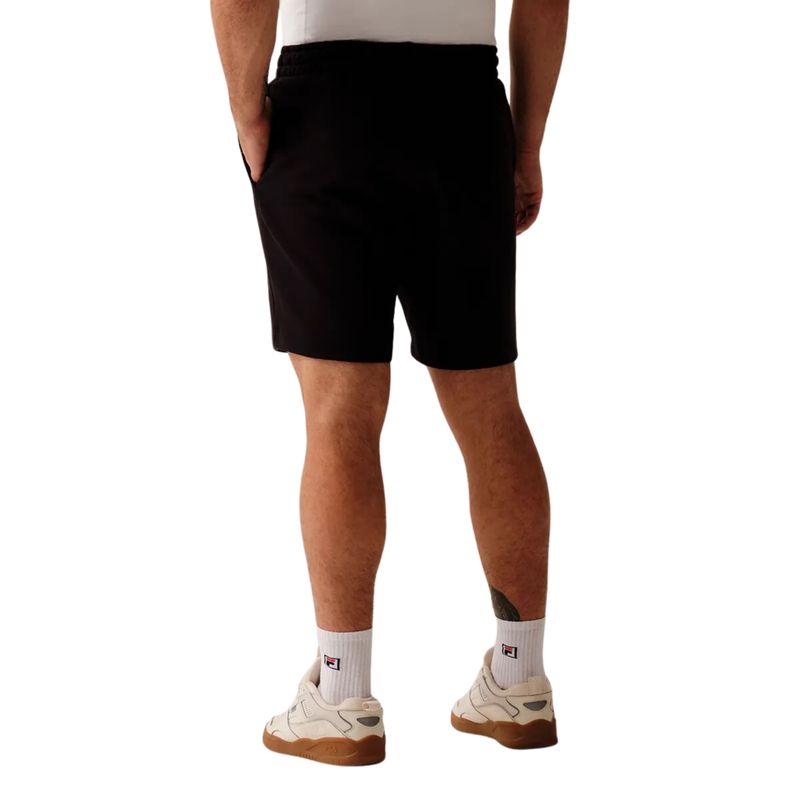 Bermuda-Fila-Moletom-Letter-Ii-Masculina---Preta